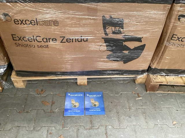 Excelcare - massagestoel shiatsu-acupressuur zenda (2x) - afbeelding 4 van  6