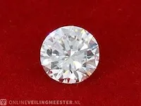 Excellent briljant geslepen diamant 0.79 ct (gecertificeerd) - afbeelding 1 van  3