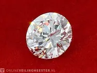 Excellent briljant geslepen diamant 0.79 ct (gecertificeerd) - afbeelding 2 van  3