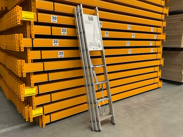 Excelsior ladder 3x7 4.24m - afbeelding 1 van  5