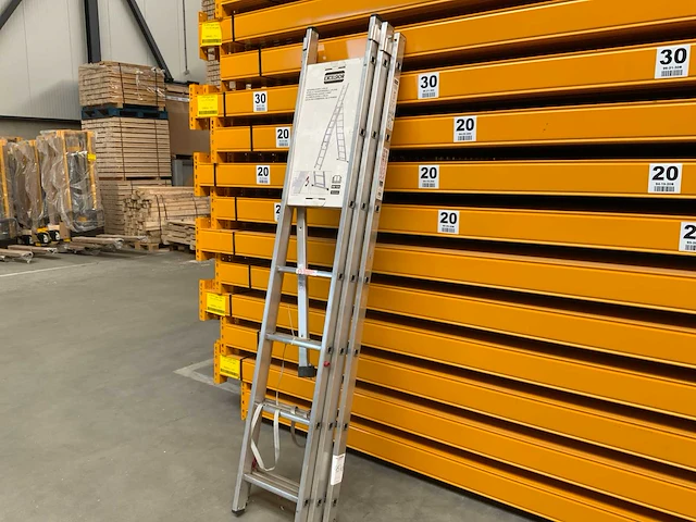 Excelsior ladder 3x7 4.24m - afbeelding 3 van  5