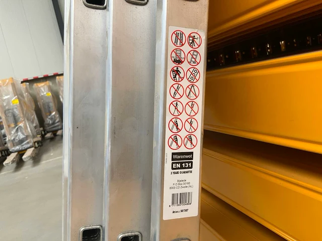 Excelsior ladder 3x7 4.24m - afbeelding 5 van  5