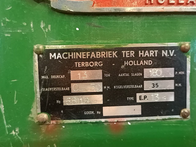 Excentrische pers, ter hart - afbeelding 2 van  11