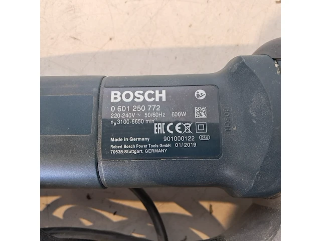 Excentrische schuurmachine 150mm 230v ~, bosch, gex 150 turbo, 2019 - afbeelding 11 van  11