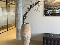 Exclusieve pot met decoratie - afbeelding 1 van  4