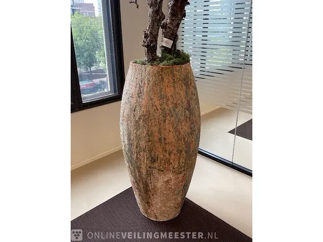 Exclusieve pot met decoratie - afbeelding 2 van  3