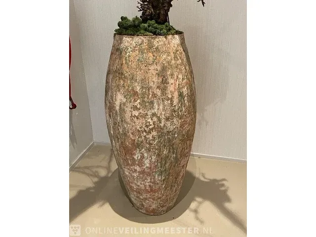 Exclusieve pot met decoratie - afbeelding 1 van  4