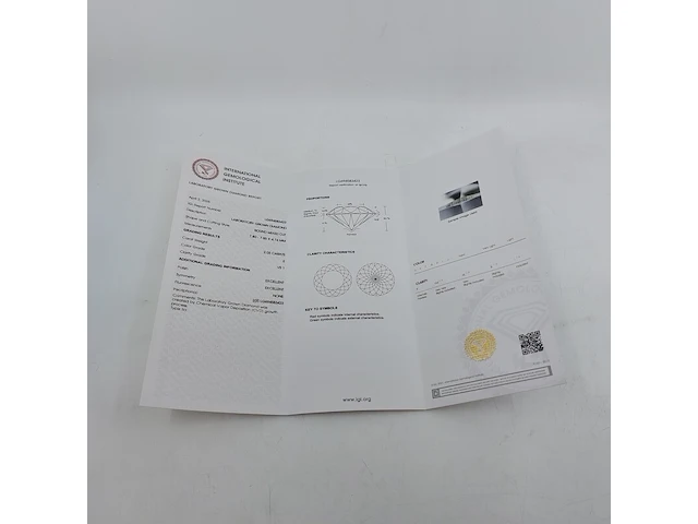 Exclusive 2.03 ct portuguese cut diamant ( igi gecertificeerd ) - afbeelding 2 van  13