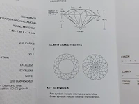 Exclusive 2.03 ct portuguese cut diamant ( igi gecertificeerd ) - afbeelding 4 van  13