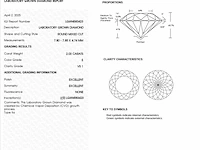 Exclusive 2.03 ct portuguese cut diamant ( igi gecertificeerd ) - afbeelding 8 van  13