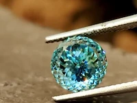 Exclusive portuguese cut diamant - 1.53ct - vivid blue ( igi gecertificeerd ) - afbeelding 1 van  4