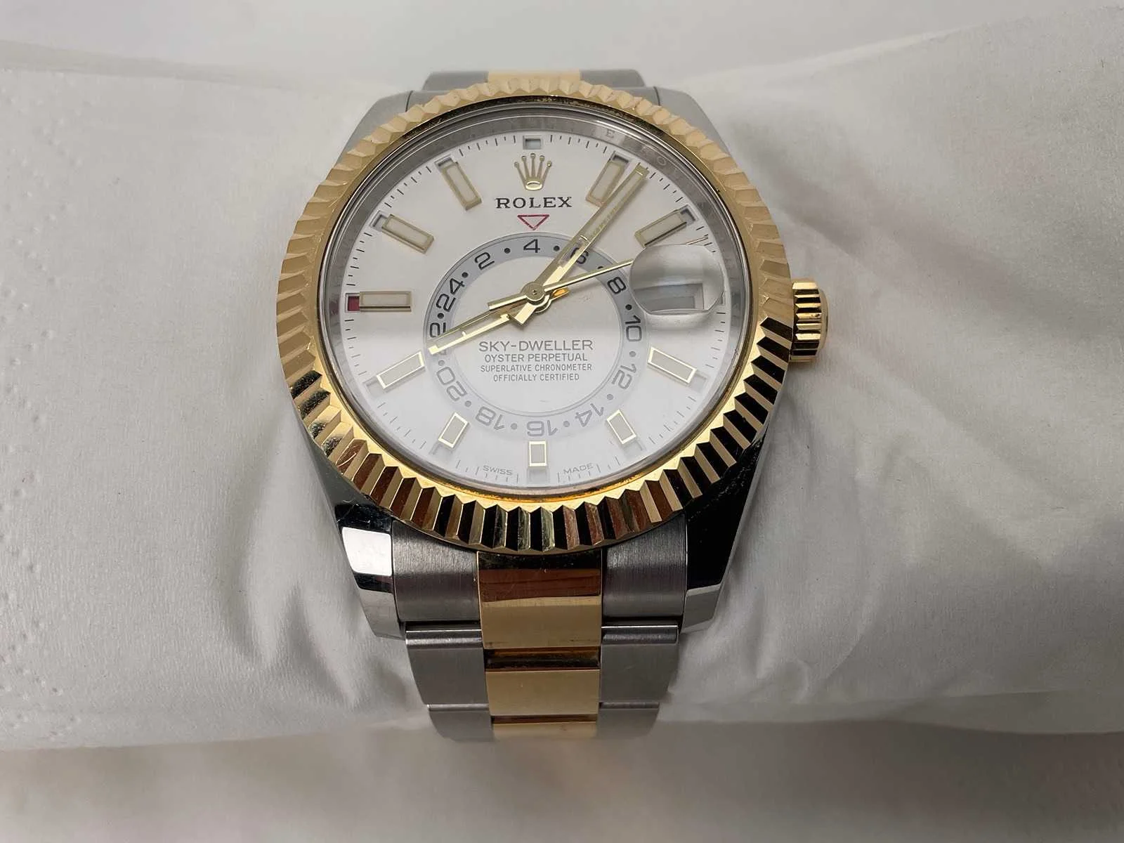 Executieveiling rolex sky dweller polshorloge