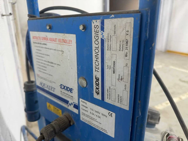Exide technologies chloride aquajet plus - afbeelding 9 van  9