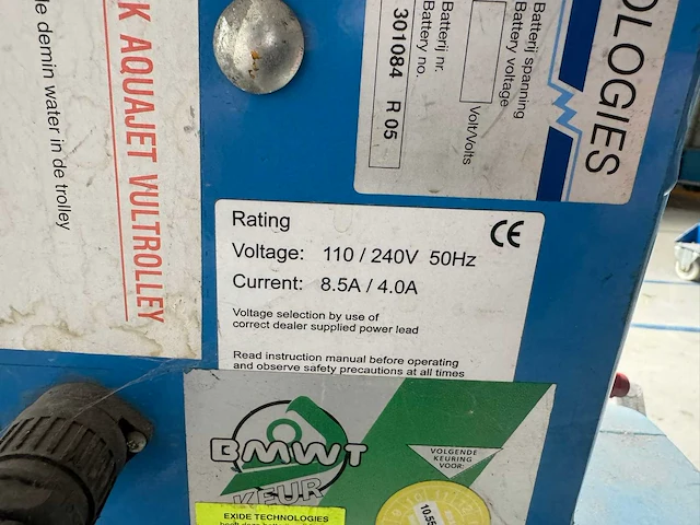 Exide technologies chloride aquajet plus - afbeelding 10 van  10