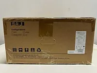 Exiom - set van 10 full black (375 wp) zonnepanelen en 1 saj 3kw omvormer (1-fase) - afbeelding 7 van  10