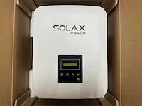 Exiom - set van 10 full black (375 wp) zonnepanelen en 1 solax x1-3.6-t-d omvormer (1-fase) - afbeelding 6 van  14