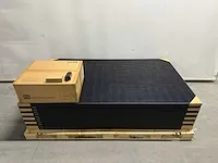 Exiom - set van 12 full black (375 wp) zonnepanelen en 1 saj 4kw omvormer (1-fase) - afbeelding 1 van  10