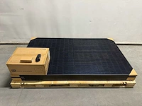 Exiom - set van 4 full black (375 wp) zonnepanelen en 1 saj 1kw omvormer (1-fase) - afbeelding 1 van  10