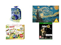 Exocrash gorilla dark blue + piatnik de sterrennacht - vincent van gogh (1000) + lena knutselset premium junior 38 cm karton groen 1300-delig + fallout 76 - xbox one - afbeelding 1 van  2