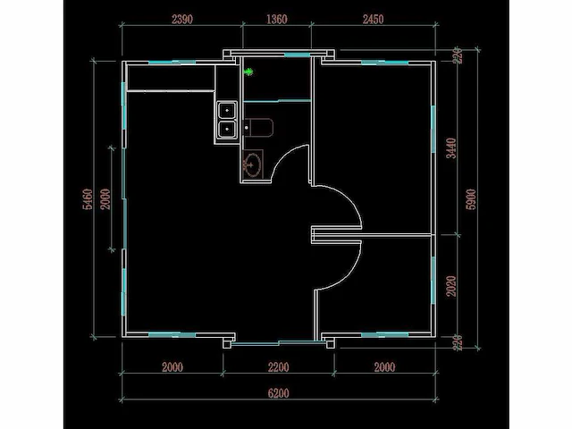 Expandable home 20ft. - afbeelding 26 van  26