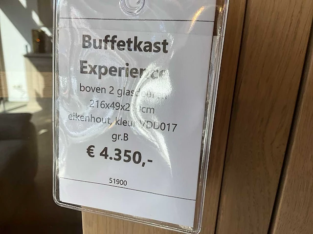 Experience eiken buffetkast - afbeelding 2 van  10