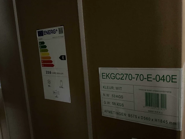 Exquisit ekgc270-70-e-040e koelkast - afbeelding 6 van  6