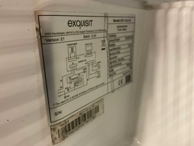 Exquisit koelkast (2x) - afbeelding 5 van  5