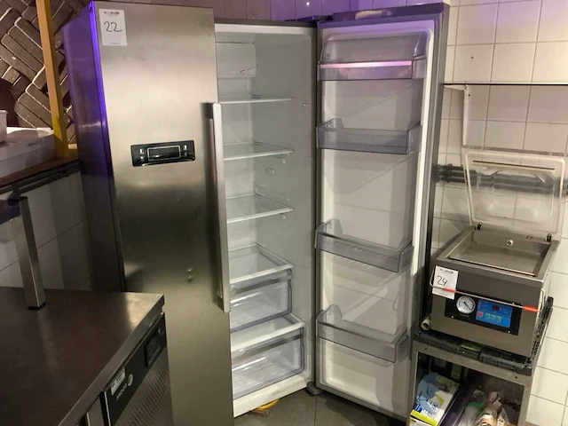 Exquisit sbs 550-4 koel / vries combinatie - afbeelding 5 van  6