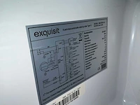 Exquisit sbs 550-4 koel / vries combinatie - afbeelding 6 van  6
