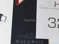 Externe harde schijf scandisk 2 tb ssd. - afbeelding 2 van  2