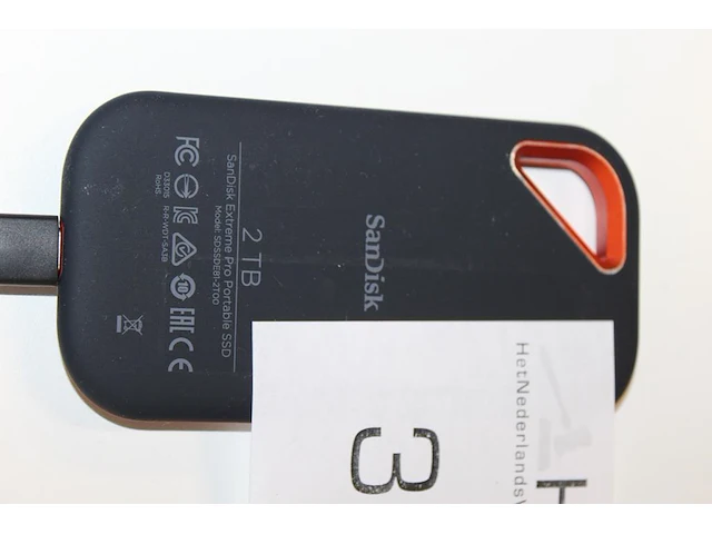 Externe harde schijf scandisk 2 tb ssd. - afbeelding 2 van  2