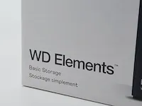 Externe harde schijf wd elements, basic storage 12tb wdbwlg0120hbk - afbeelding 2 van  8