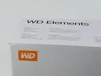 Externe harde schijf wd elements, basic storage 12tb wdbwlg0120hbk - afbeelding 3 van  8