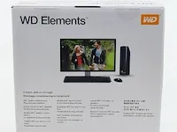 Externe harde schijf wd elements, basic storage 12tb wdbwlg0120hbk - afbeelding 6 van  8