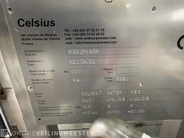 Extration unit celcius, nectacel 1, bouwjaar 2021 - afbeelding 2 van  7