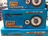 Extreme subwoofers 3 x