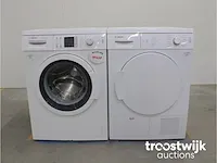 Exxcel 8 varioperfect activewater wasmachine & bosch maxx 7 droger - afbeelding 1 van  8