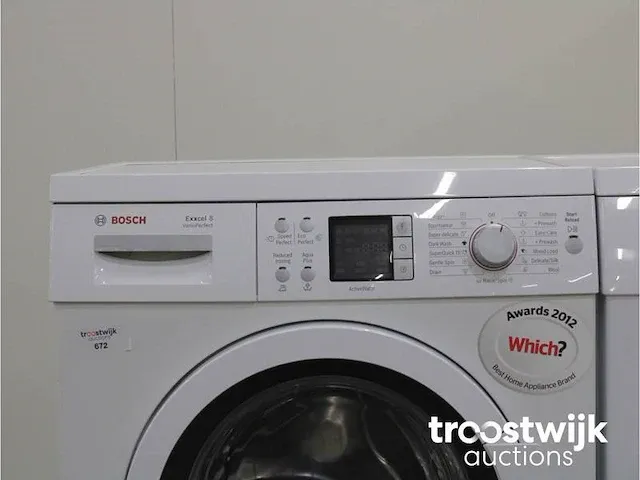 Exxcel 8 varioperfect activewater wasmachine & bosch maxx 7 droger - afbeelding 3 van  8