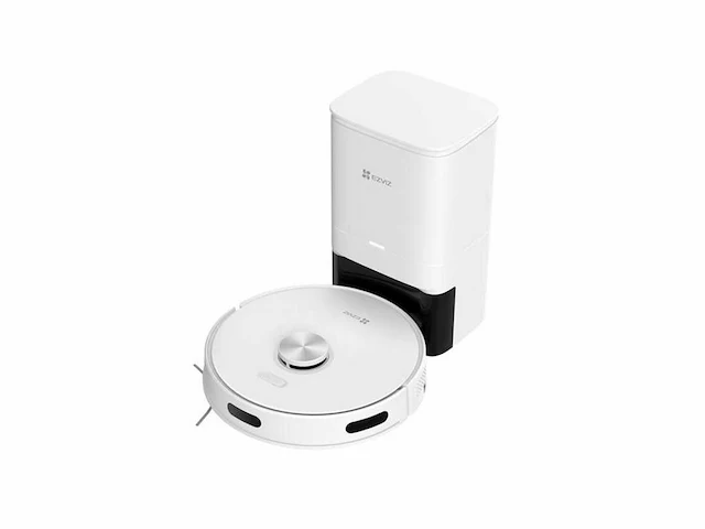 Ezviz robotstofzuiger en mop met clean station - re5 plus - app besturing - zelf reinigend - dweilen en stofzuigen - afbeelding 1 van  2