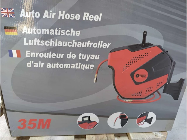F tools - luchtslanghaspel 35 meter - afbeelding 7 van  16