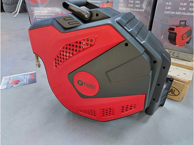 F tools - luchtslanghaspel 35 meter - afbeelding 12 van  16