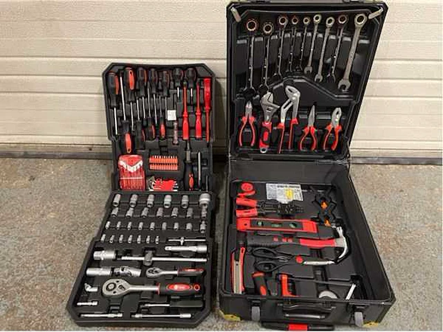 F tools 599 delig gevulde gereedschapskoffer - afbeelding 8 van  8