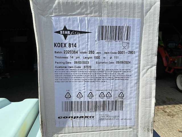 Fabbri group elixa 24 folie stretch wrapper - afbeelding 14 van  22