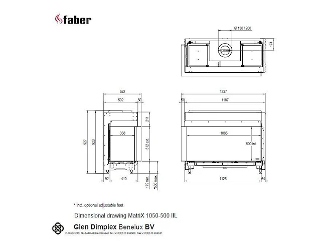 Faber matrix 1050/650 ii - afbeelding 4 van  5