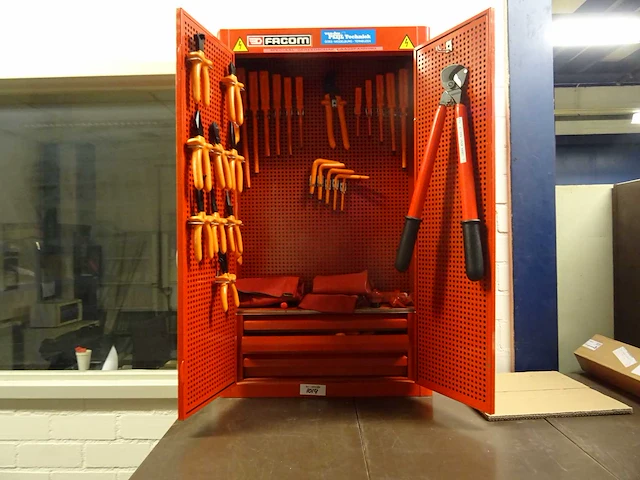 Facom - gereedschapskast met speciaal gereedschap laagspanning - afbeelding 1 van  13