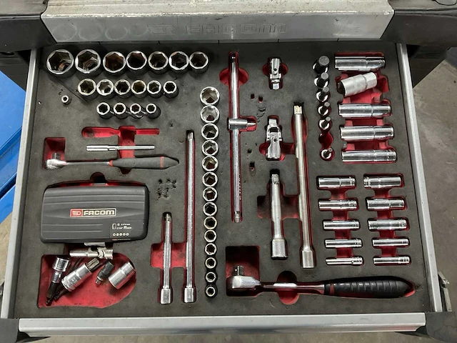 Facom 100 gereedschapswagen - afbeelding 6 van  11