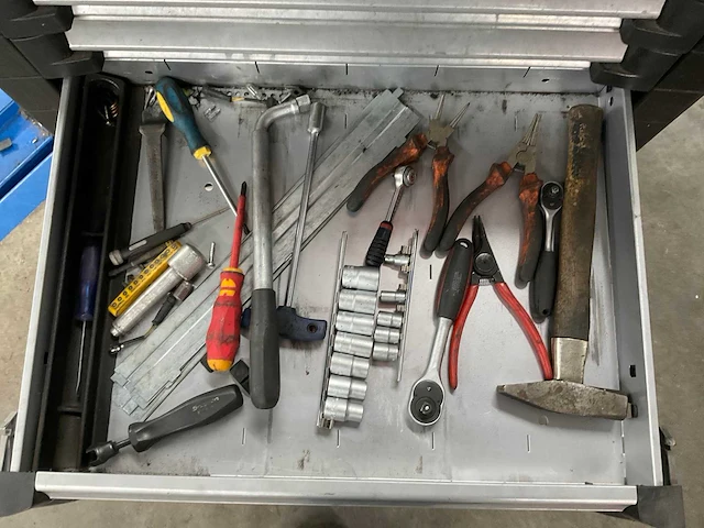 Facom 100 gereedschapswagen - afbeelding 10 van  11