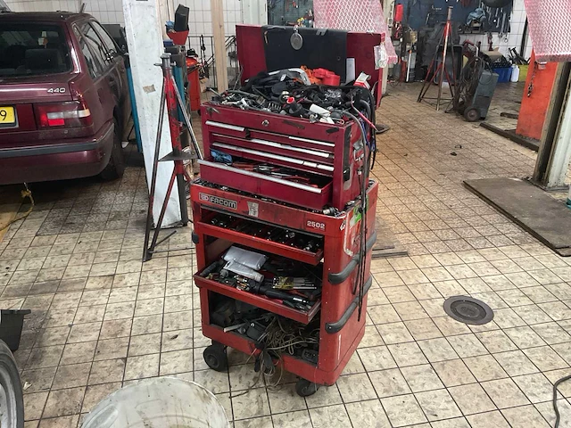 Facom 2502 gereedschapswagen - afbeelding 1 van  7