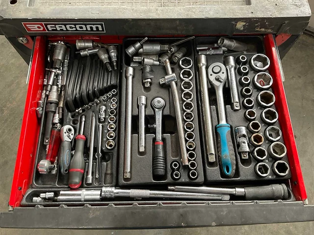 Facom chrono jet 6 gereedschapswagen - afbeelding 3 van  8