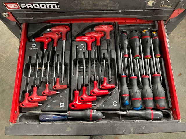 Facom chrono jet 6 gereedschapswagen - afbeelding 4 van  8